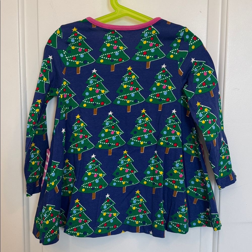 *NEW* MINI BODEN CHRISTMAS TREE TUNIC DRESS 2-3 YEARS - Picture 6 of 6